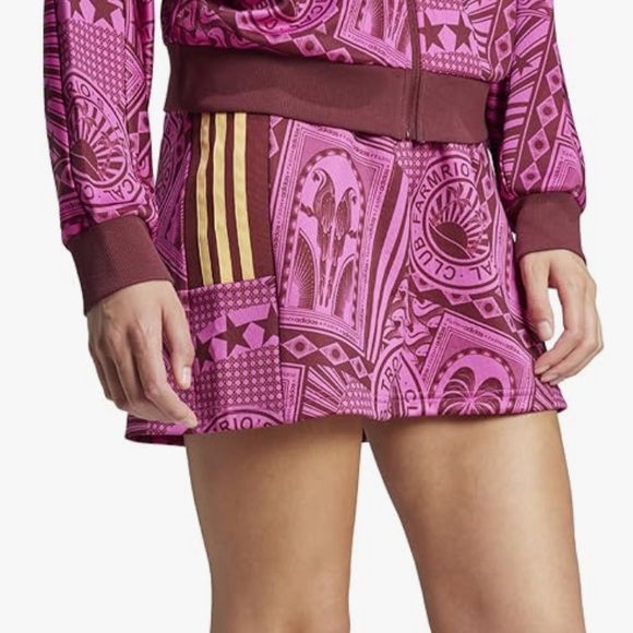 NWT ✨ Adidas FARM Rio ✨ Mini Graphic Skirt ✨ Eco Friendly Fabric! - Picture 1 of 6